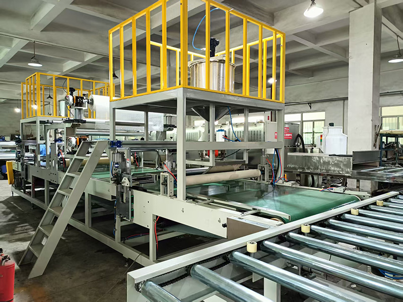 挤塑背衬板刮涂线