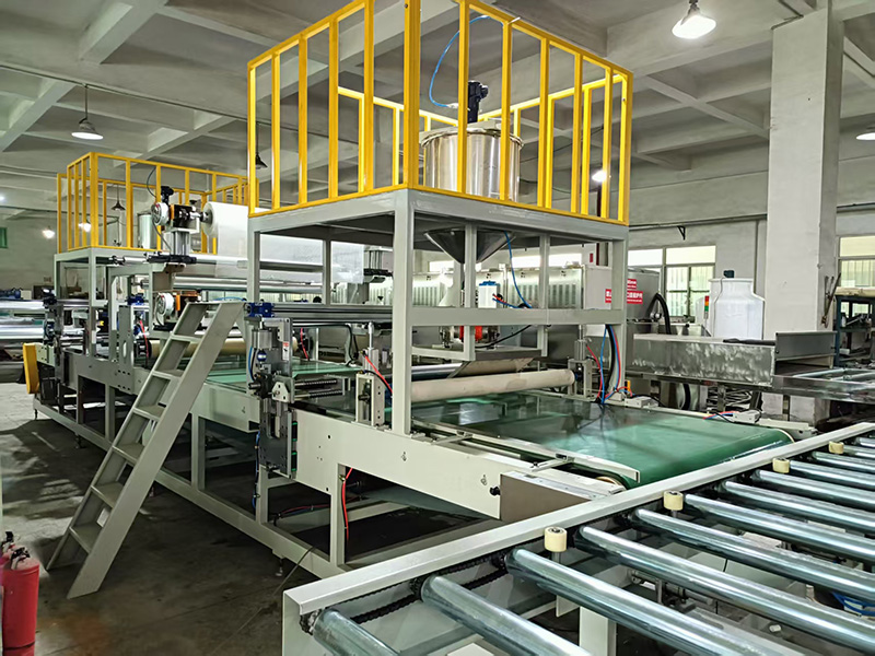 挤塑背衬板刮涂线